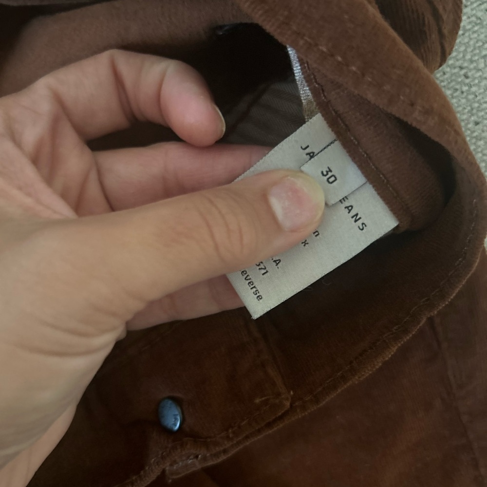 James Jeans corduroy hunter high rise jeans - Picture 5 of 5